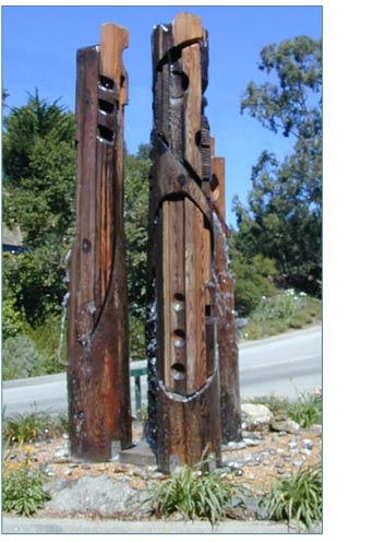 Water Totem Triptych